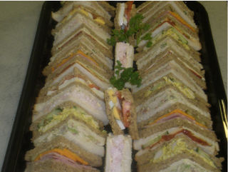 Sandwich platter